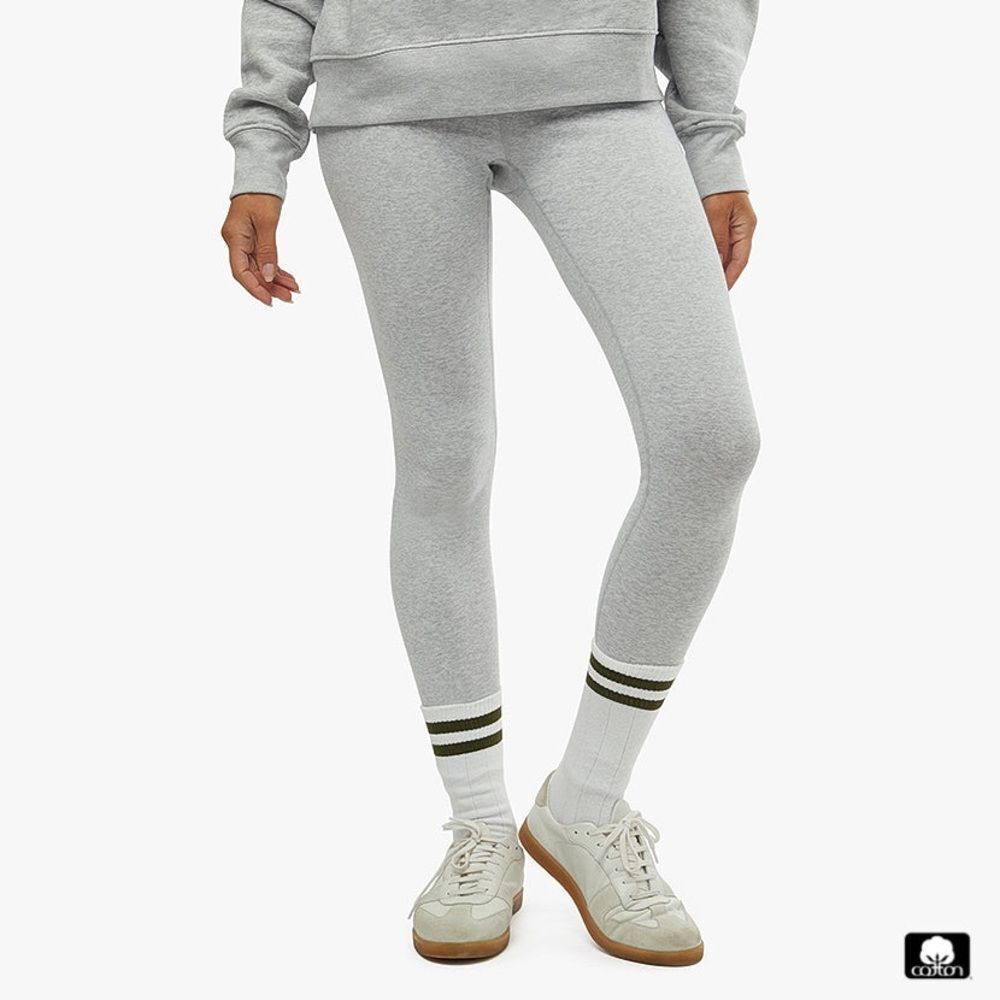WeWoreWhat High Rise Leggings Light Heather Grey Size Medium NWT